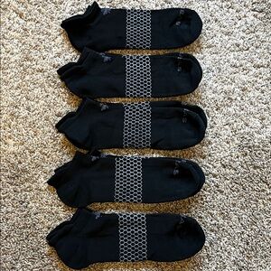Bombas Unisex Ankle Socks Set of 5 SzXL NEW